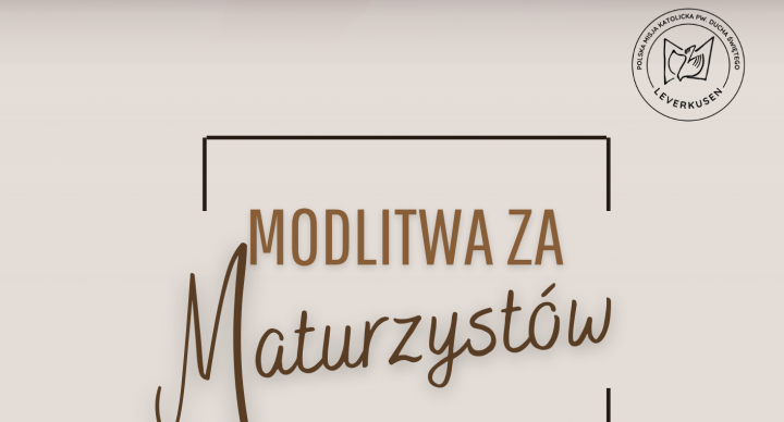 Modlitwa za maturzystów