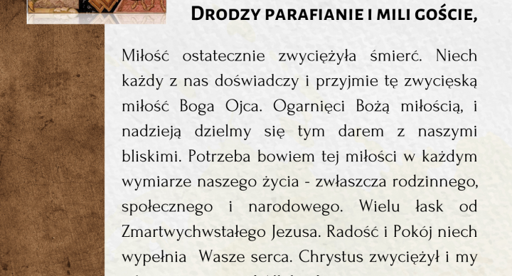 Życzenia wielkanocne