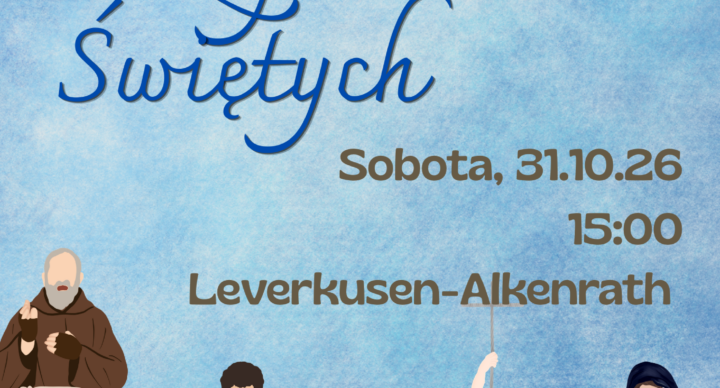 25.10.2026 - 30 niedziela w ciągu roku